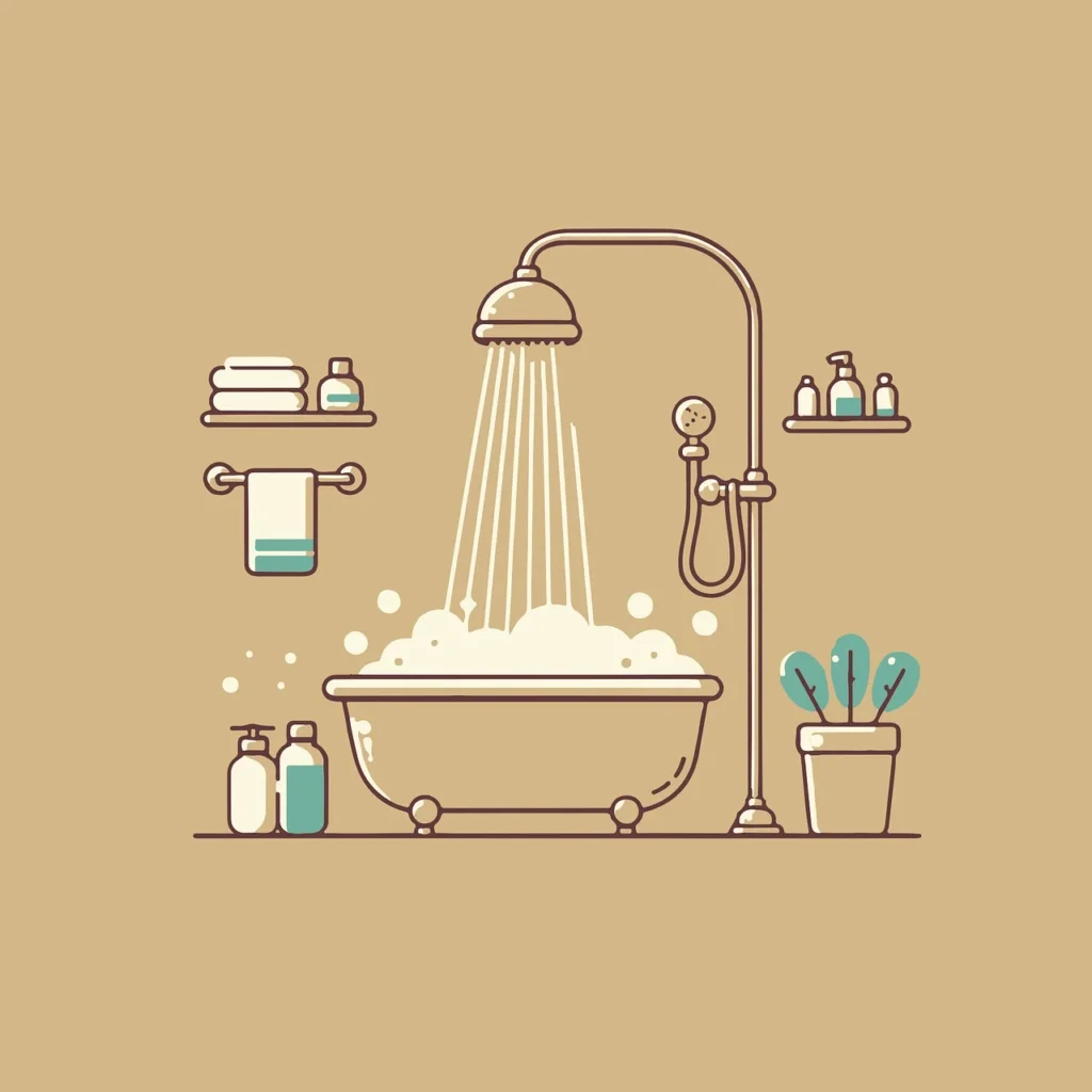 une salle de bain
